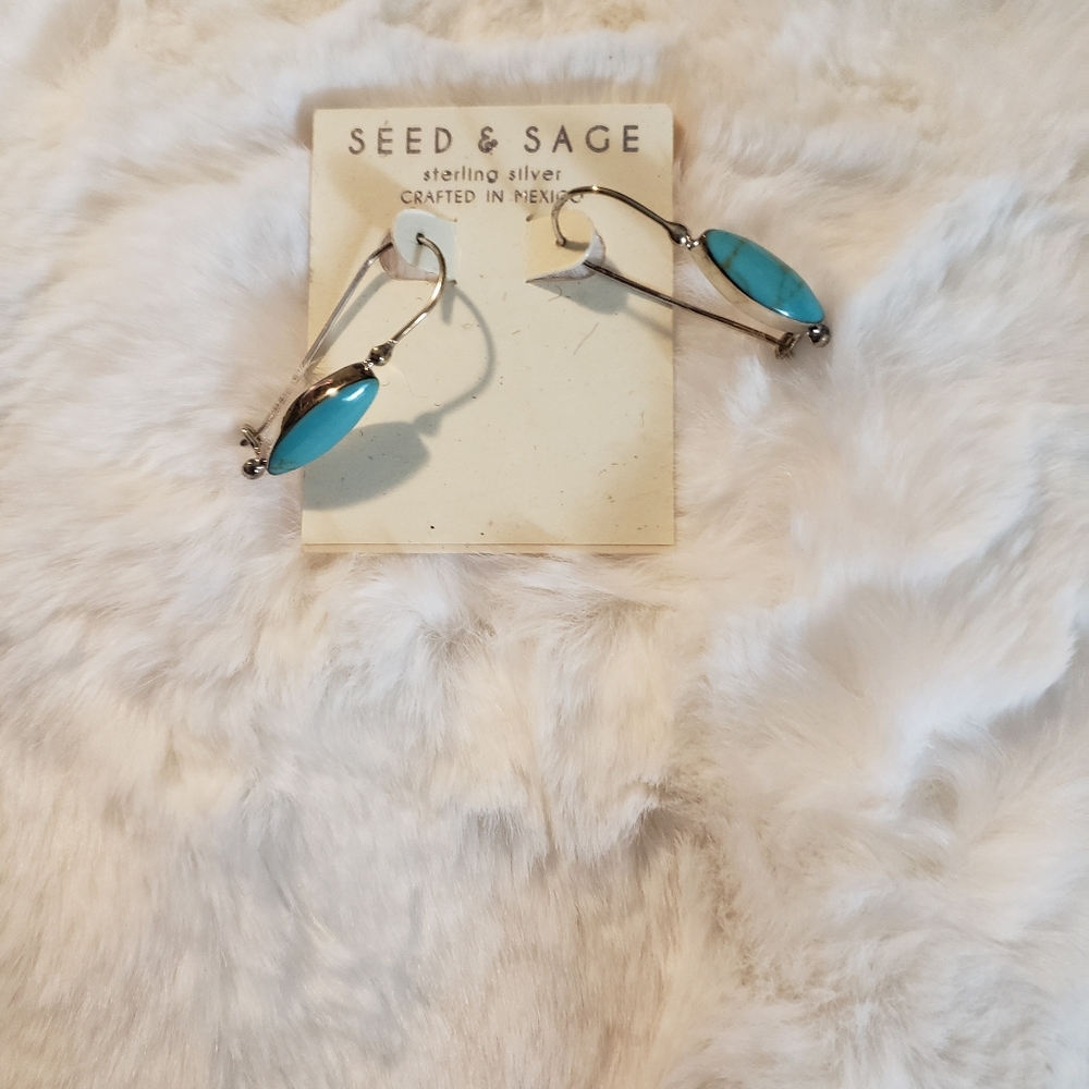 Seed & Sage Sterling Silver Earrings